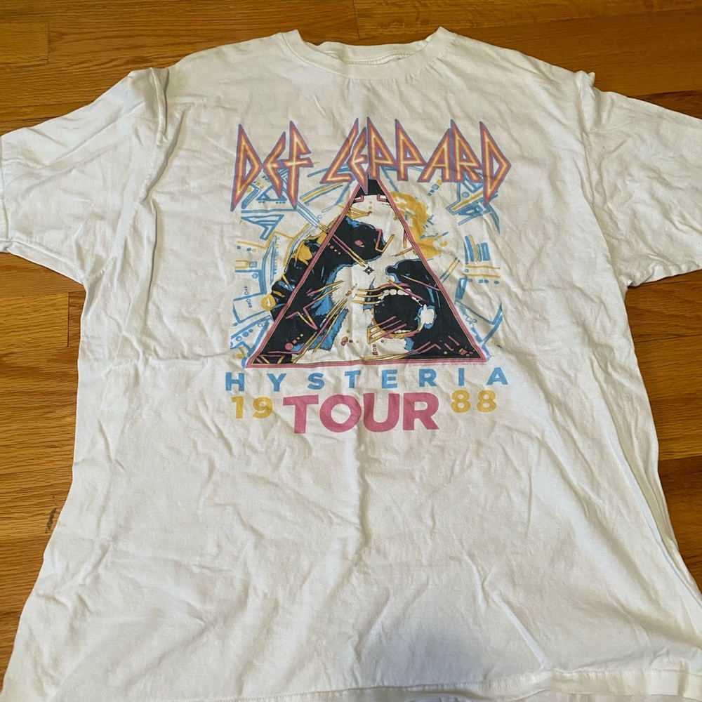 Def Leppard Tour T Shirt